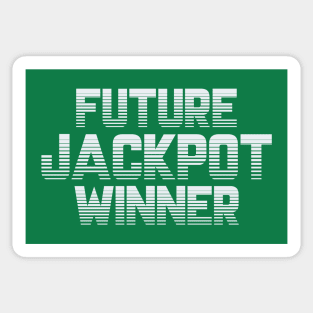 Future Jackpot Winner Sticker